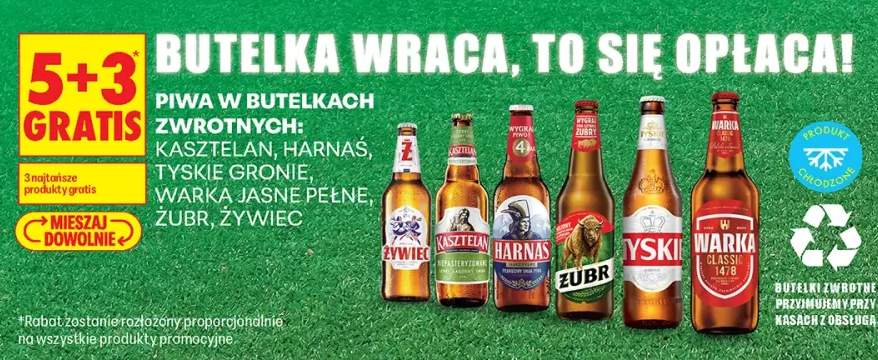 Piwo Żywiec Jasne Pełne butelka zwrotna
