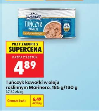 Tuńczyk kawałki w oleju roślinnym Marinero