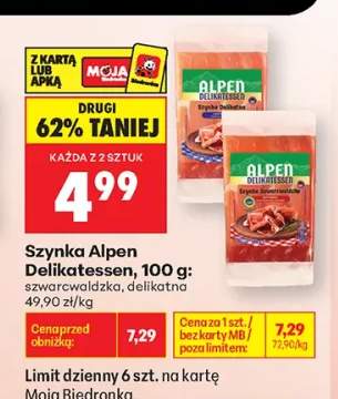 Szynka szwarcwaldzka Alpen Delikatessen
