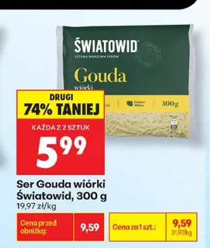 Ser Gouda wiórki Światowid