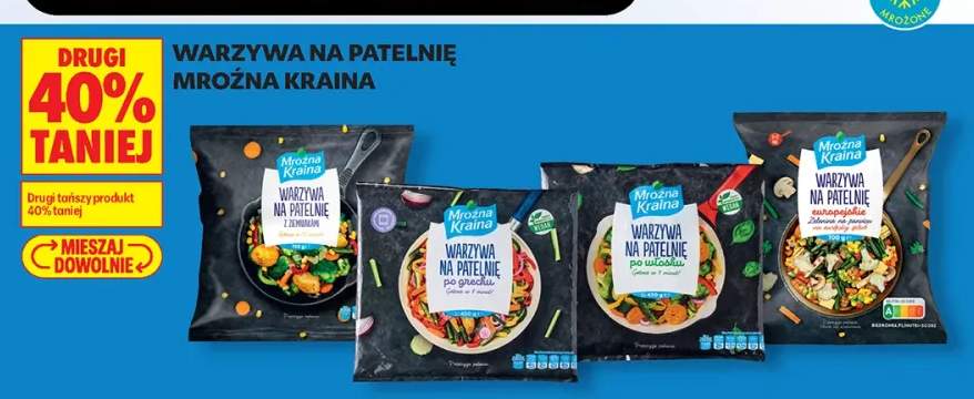 Warzywa na patelnię europejskie Mroźna Kraina