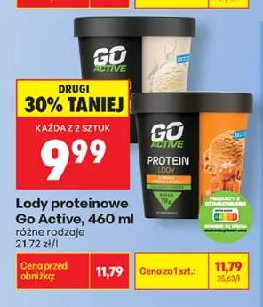 Lody proteinowe Go Active 460 ml