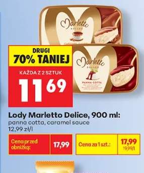 Lody Marletto Delice Panna Cotta 900 ml