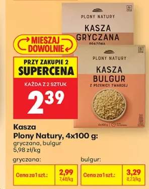 Kasza bulgur Plony Natury 4-pak