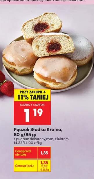 Pączek z lukrem Słodka Kraina