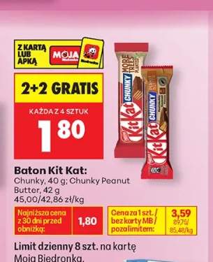 Baton Kit Kat Chunky Peanut Butter