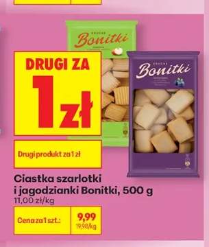 Ciastka szarlotki Bonitki