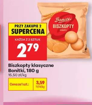 Biszkopty klasyczne Bonitki