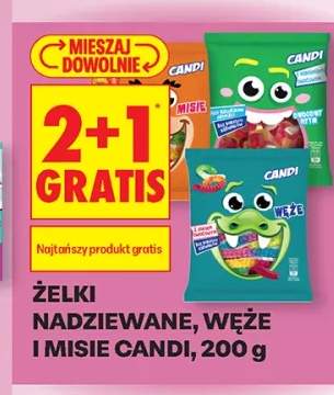 Żelki nadziewane Candi