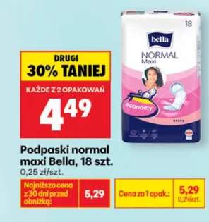 Podpaski normal maxi Bella