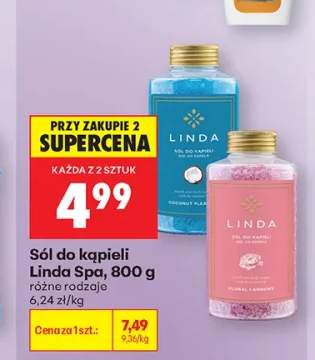 Sól do kąpieli Linda Spa