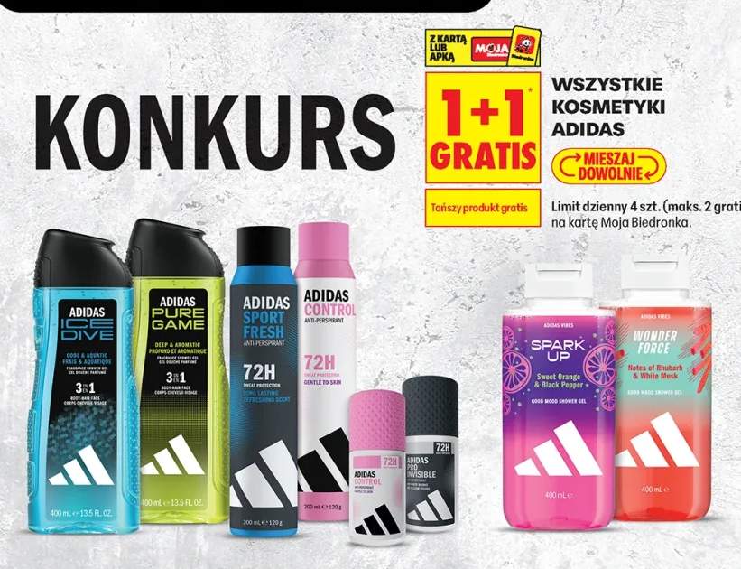 Dezodorant roll-on Adidas Control