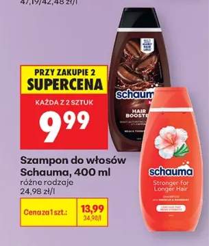 Szampon do włosów Schauma Stronger for Longer Hair