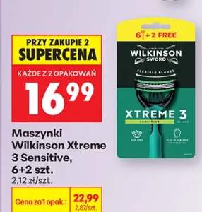 Maszynki do golenia Wilkinson Sword Xtreme 3 Sensitive 8-pak