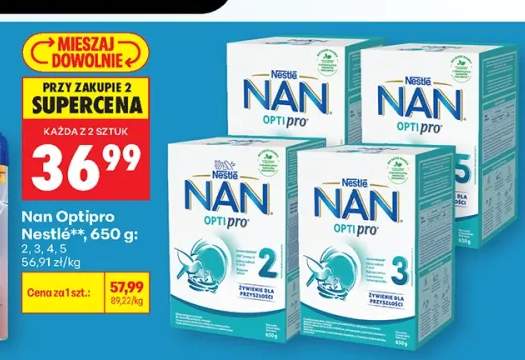 Mleko modyfikowane Nestlé NAN Optipro 2