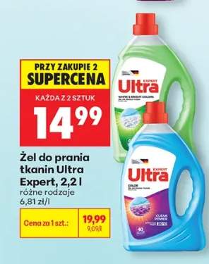 Żel do prania tkanin Ultra Expert White & Bright Colors