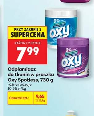 Odplamiacz do tkanin w proszku Oxy Spotless All Colors