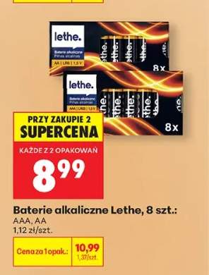 Baterie alkaliczne Lethe AAA 8-pak