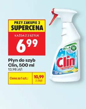 Płyn do szyb Clin 500 ml