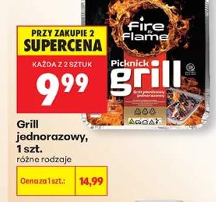 Grill jednorazowy Picknick Fire & Flame