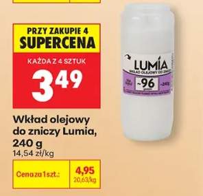 Wkład olejowy do zniczy Lumia