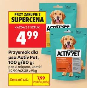 Przysmak dla psa Activ Pet kostki 80 g