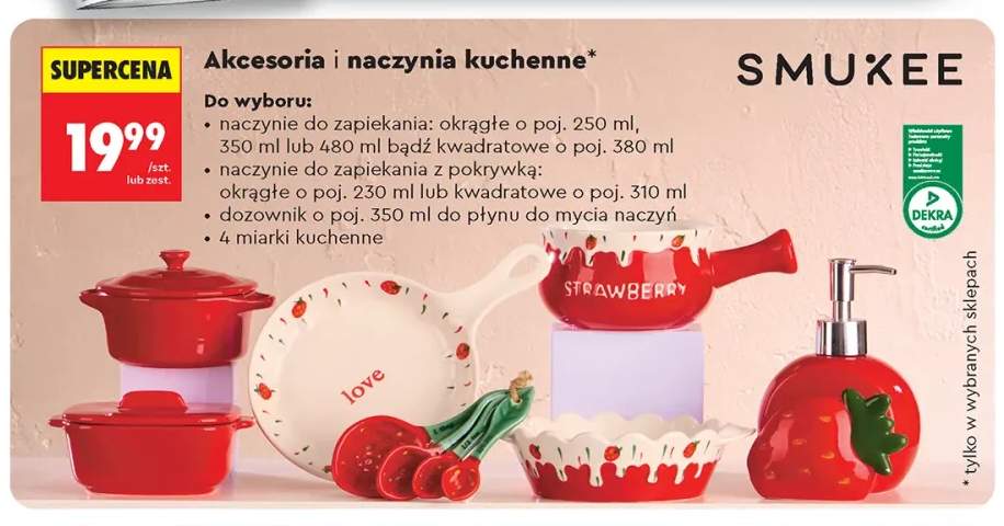 Miarki kuchenne Smukee 4-pak