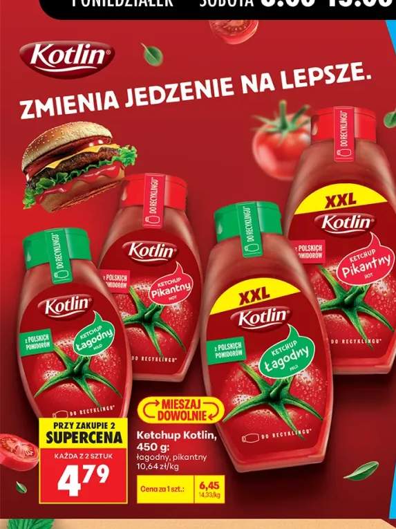 Ketchup Kotlin łagodny