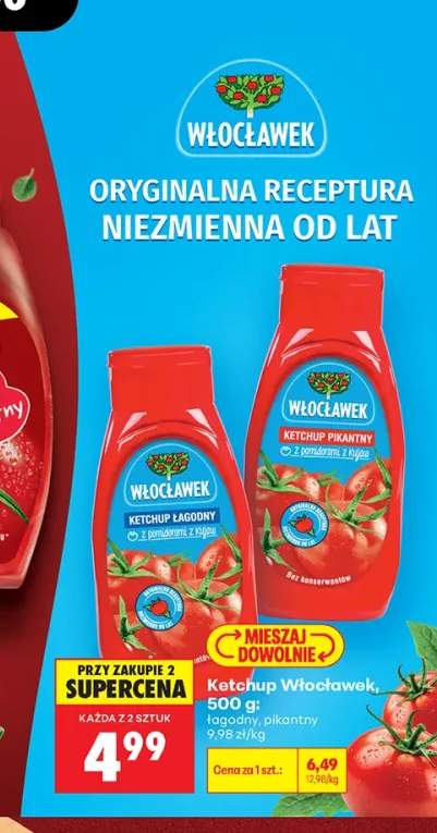 Ketchup Włocławek pikantny