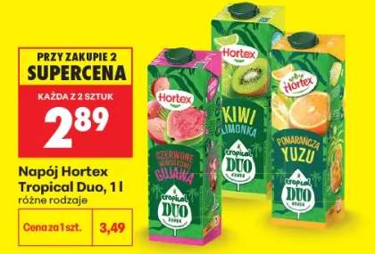 Napój Hortex Tropical Duo Kiwi Limonka