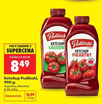 Ketchup łagodny Pudliszki