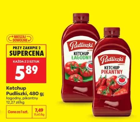 Ketchup łagodny Pudliszki