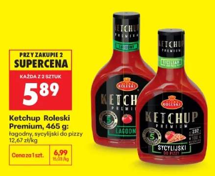 Ketchup Roleski Premium sycylijski do pizzy