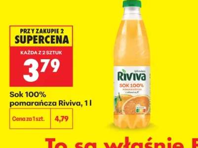 Sok 100% pomarańcza Riviva