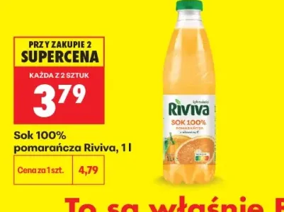 Sok 100% pomarańcza Riviva