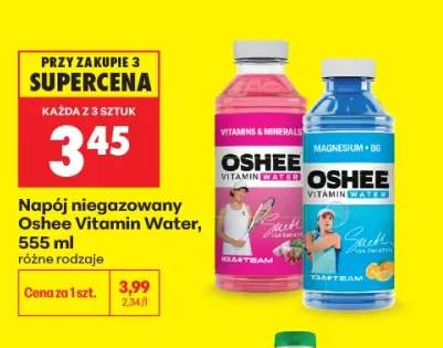 Napój niegazowany Oshee Vitamin Water Magnesium + B6