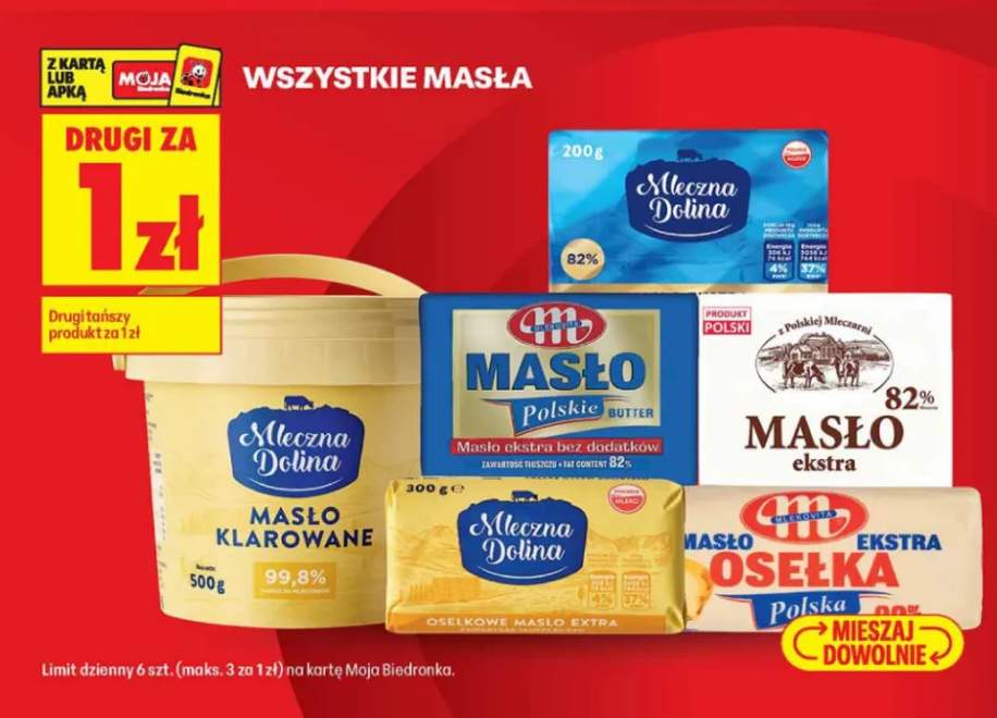 Masło klarowane Mleczna Dolina +5 wariantów