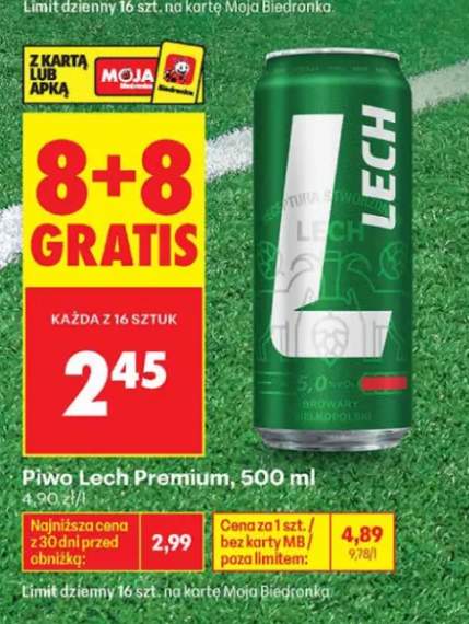Piwo Lech Premium