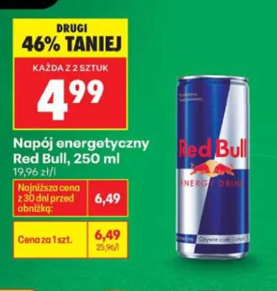 Napój energetyczny Red Bull