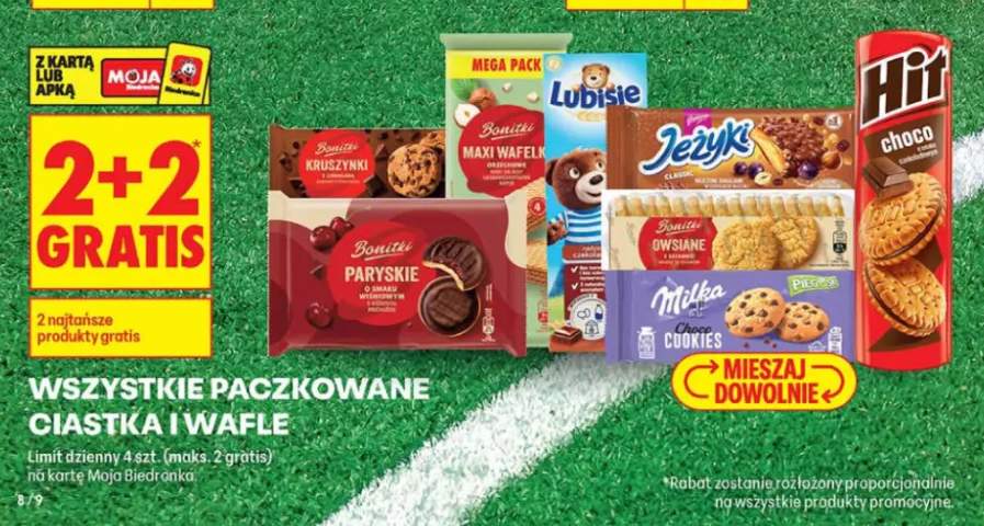 Ciastka Kruszynki Bonitki +7 wariantów
