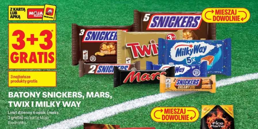 Batony Snickers +3 warianty
