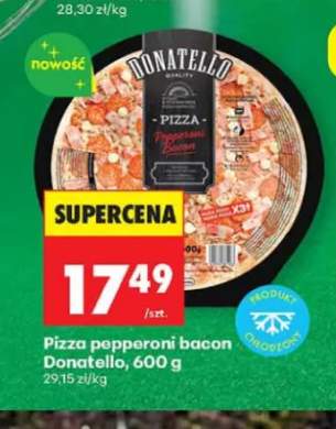 Pizza pepperoni bacon Donatello