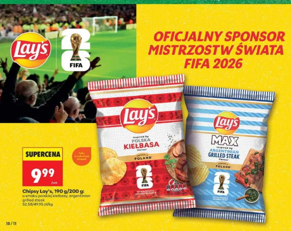 Chipsy Lay's o smaku polskiej kiełbasy +1 wariant