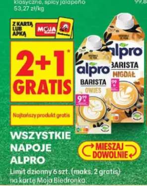 Napój owsiany Alpro Barista +1 wariant