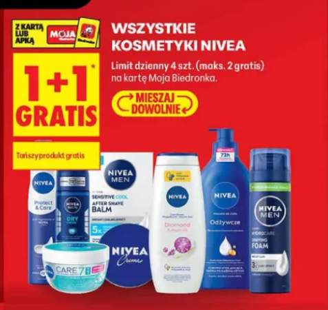Dezodorant roll-on Nivea Protect & Care +6 wariantów