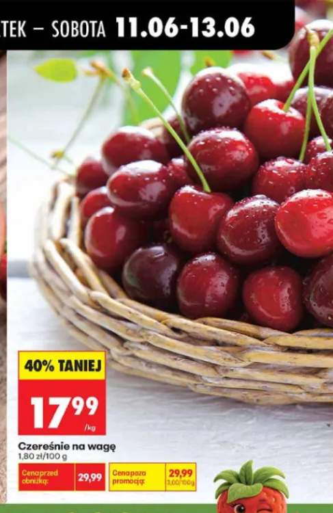 Czereśnie na wagę