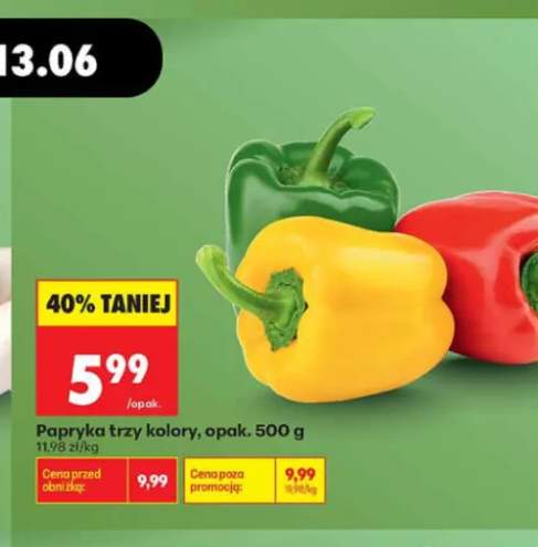 Papryka trzy kolory