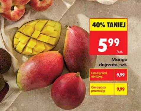 Mango dojrzałe