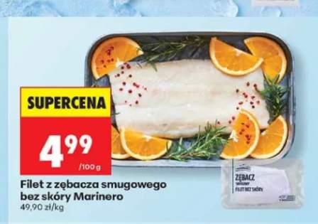 Filet z zębacza smugowego bez skóry Marinero