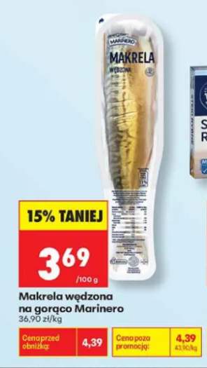 Makrela wędzona na gorąco Marinero